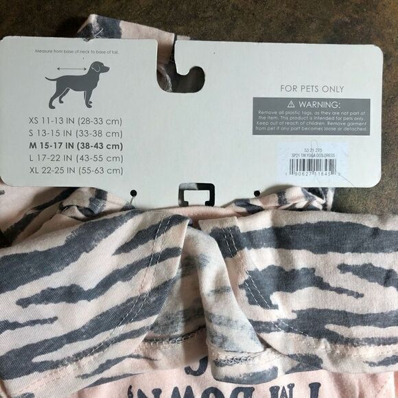 Grayson Pup The Label Yoga? I’m Down Dog Outfit Dress Size Medium (15-17 IN) - Picture 6 of 7